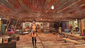 Chyler Leigh Struts Post-Apocalyptic Runway in Bold Fallout 4 Glamour