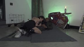 safada tatuada trepa com cliente no fim do trabalho - thalia senna - capoeira