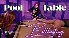 Pool Table Ballbusting