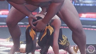 Enseñandole a una puta quien manda