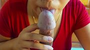 I Licked the Frenulum of His Penis Deliciously and He Couldn't Resist so Much Pleasure (unexpected Ending)