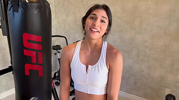 Fit Latina Reina Rae Face Fucked &amp_ Fucked Hard By Boxing Coach