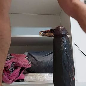 I fuck my ass well with big xxxl dildo