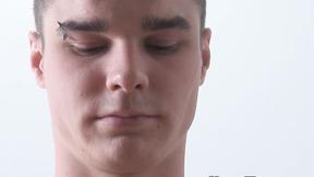 ”Handsome jock Skin Veni fingering & jerking his uncut shaft”