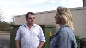 German mature beauty picked up from the street and fucked vigorous