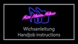 Wichsanleitung (Deutsche Untertitel)\nHandjob instructions (English subtitles)