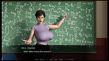 MILF Breeder [ FUTA NTR Hentai Game ] Ep.1 caught masturbating to the neighbour and deepthroat with my teacher !