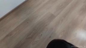 Chastity Caged Slave Cuffed Teased Ruined Gushing POV Destruction