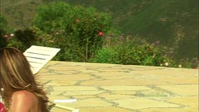 eva angelina deepthroats and fucks grant michaels outdoors