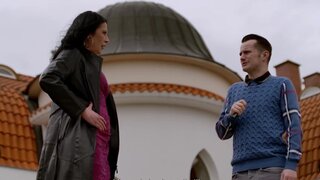 Mature lady is a kinky fucking sniffer.. gets punished for it