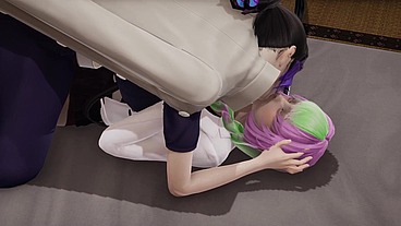 demons slayer lesbian time