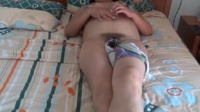 My wife enjoys the beach with her boss, they masturbate, fuck and cum on her hairy pussy