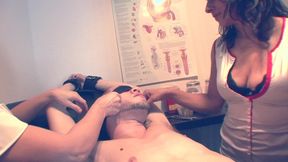 Get fag by the dominant nurses!