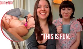 Ersties - Brunette Babe Leah Makes Kriss Moan With Pleasure