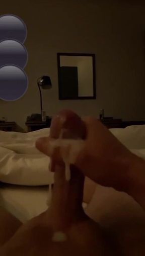 Cumshot in the hotel