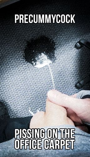 Massive piss on the office carpet