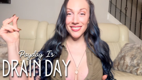 Payday Is Drain Day- Snap And Send With Findom Goddess