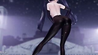 【MMD R-18 yo SEX DANCE】MONA YUMMY BOMBSHELL BOOTY INSANE PERVERSE SATISFACTION LONG LOVELY WHITE BOOTY おいしいお尻 [MMD]