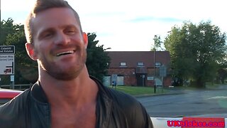 UK bloke banging muscular hunks tight ass
