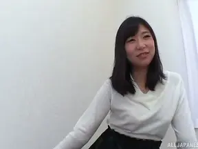 Clothed Japanese Sex With Natural Big Tits Ends In Hot Hardcore Fuck