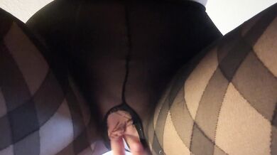 My Roommate Fucks Me Filthy In My Nylons Until I'm Choked Full Of Cum