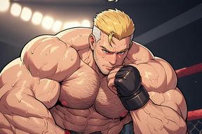 Ken Masters Naked Fighter (ai)