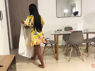 Tantaly. Step Mom Leyne Rodriguez caught StepSon jerking off