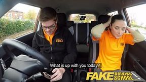 Faux Driving Lesson Leads to Dirty Fun with the Instructor