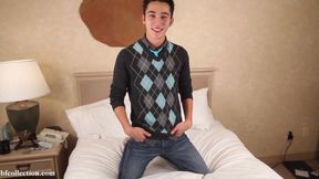 Luke Cumming on His Belly