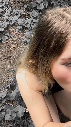 Blowjob with Lots of Saliva Deep Throat