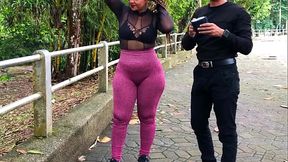 Entrevista Candente - Sexi CoLombianA MORENA de CULO GRANDE y Grueso.