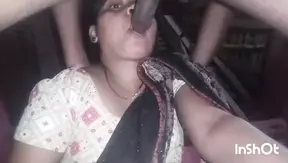 by her friend&#039;s husband and sucked very hard by Khushi&#039;s friend