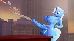 Blue Mlp Futa Trixie Doesnt Get Bored Fucking Her Favorite Sex Toy