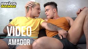 Fodendo o Cu do Loiro Gostoso