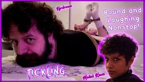Bound and Breathless from Laughter | HD 720p | Tickling Male - Face Sitting - Bondage - Shibari