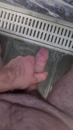Cumming in Gym Lockerroom