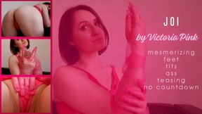 Mesmerizing JOI in pink gloves from Goddess