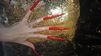 Scrap long extreme nails Lady L (video short version)