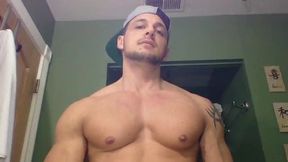 Big Joeyd Shows His Muscled Chest and Arms