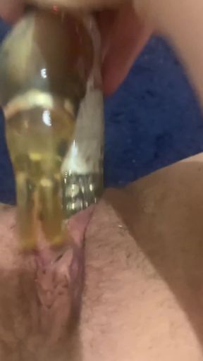 Wife masturbates on bathroom floor while husband hoovers outside   Clip 1