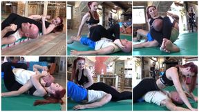 Triple Trouble Beatdown by Goddess Ariella