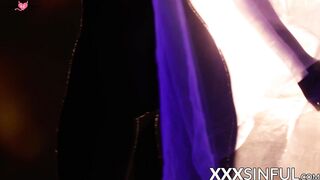 Ebony babe Zaawaadi banged hard by Mugur stiff dong