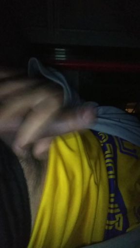 Cum in Porch