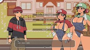 Raunchy Mario Sisters Join in for Outdoor Threesome in Spooky Milk Life Hentai