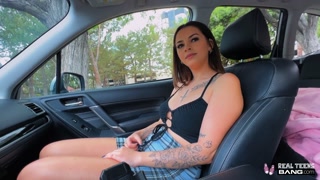 Real Teens - Bella Luna Got Her Tight Pussy Drilled After Arcade Games