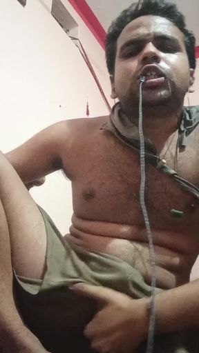 Thrilling moment from &quot;A Baniyan breaker boy was nude fucking herself at watching fucking video with deep intense voices&quot;