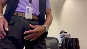 Blonde secretary takes her desk cummed on POV