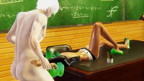 Femboy Yaoi Allen Mouth Fucked by a Big Dick