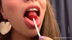* 854x480p * Blow Pop Licking -Mp4