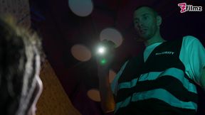 bwc security caught a tattooed girl her pussy so good so he fuck her anal